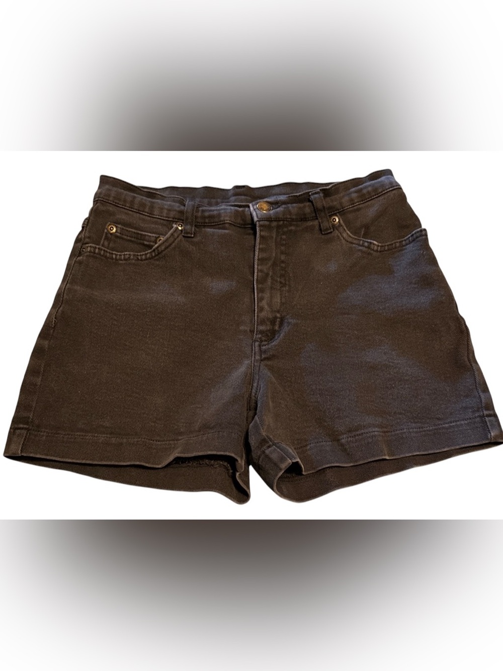 Jeanology Black Denim Jean shorts- Newport News Label
